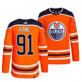 Edmonton Oilers Trikot Evander Kane 91 Adidas Orange Authentic - Herren